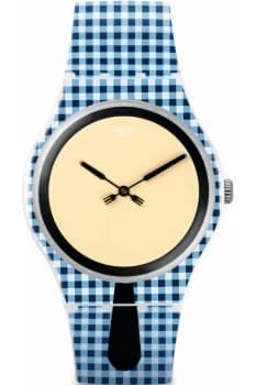 Unisex Swatch New Gent - Moitie Moitie Watch SUOW118
