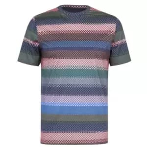 Paul Smith Stripe T Shirt - Purple