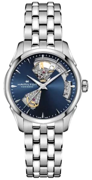 Hamilton H32215141 Womens Jazzmaster Open Heart Auto Watch