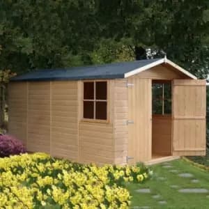 Jersey Shiplap Garden Shed Approx 13 x 7 Feet