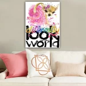 348840800_70100 Multicolor Decorative Canvas Painting