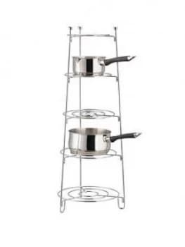 Apollo Chrome 5-Tier Saucepan Stand