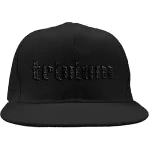 Trivium - Logo Unisex Snapback Cap - Black