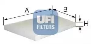 UFI 53.094.00 Interior Air Cabin/ Pollen Filter