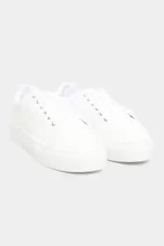 Extra Wide Fit Quilted Trainers