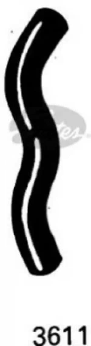 Curved Radiator Hose 275mm X 31 Gates 3611