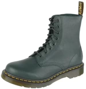 Dr. Martens 1460 Pascal Pine Green Virginia Laced Boots dark green