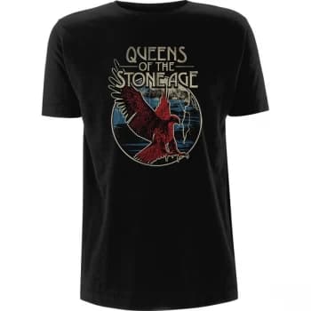 Queens Of The Stone Age - Eagle Unisex XX-Large T-Shirt - Black