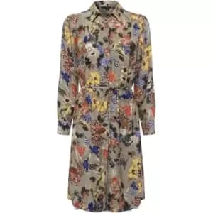 French Connection Blossom Delphine Shirt Dress - Multi