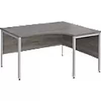 Dams International Right Hand Ergonomic Desk MB14ERSGO 1,400 x 1,200 x 725 mm