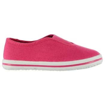 Slazenger Canvas Infant Slip On Shoes Infant - Fuchsia