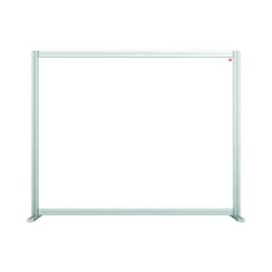 Acrylic Modular Desk Divider 1200 x 1000mm Clear KF90373