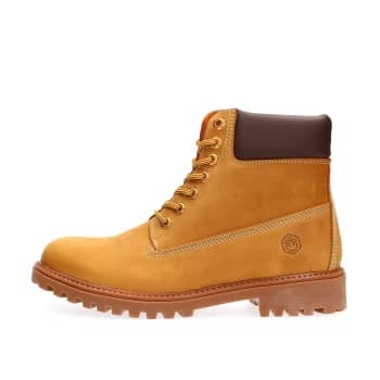 lumberjack Men Yellow Pelle - Leather