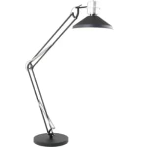 Sienna Zappa Task Floor Lamp Black Matt, Metal