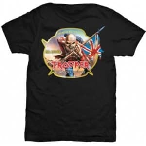 Iron Maiden Trooper Robinsons Beer Mens TS: Small