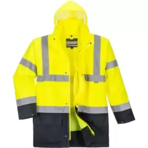 Portwest Essential 5 in 1 Two Tone Jacket Yellow / Black 3XL