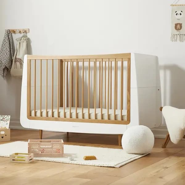 SnuzKot Skandi Cot Bed 'Oak'