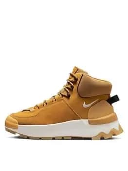 Nike Classic City Boots - Beige, Beige, Size 3, Women