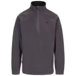 Trespass Mens Blackford Microfleece (M) (Dark Grey)