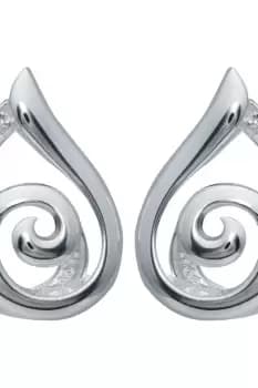 Ladies Unique & Co Sterling Silver Earrings ME-825