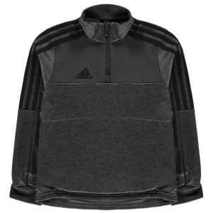 adidas Winter Zip Top Junior Boys - Grey Heather