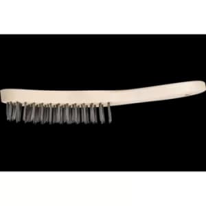 Pferd Scratch Brush HBU 4 Rows Steel Wire Diameter 0.35mm Suitable for General