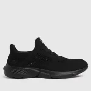 SKECHERS Black Ingram Brexie Trainers