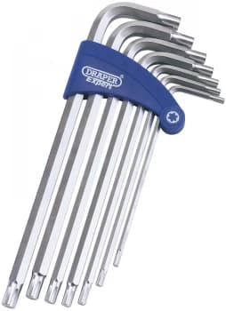 Draper Ribe Hex Key Set in Plastic Holder (7 Piece) 73047