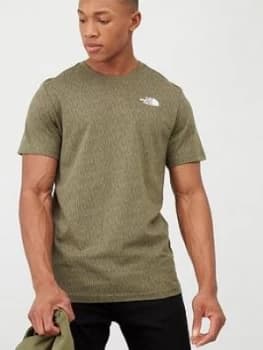 The North Face Short Sleeve Redbox T-Shirt - Olive