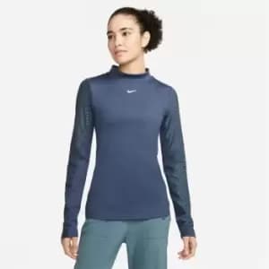 Nike ThermaFit Advanced Long Sleeve Top Womens - Blue