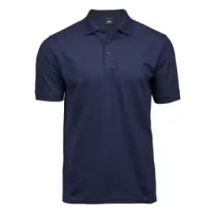 Tee Jays Mens Luxury Stretch Short Sleeve Polo Shirt (M) (Denim)