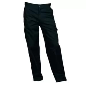 Portwest Mens Combat Workwear Trousers (32/R) (Black)
