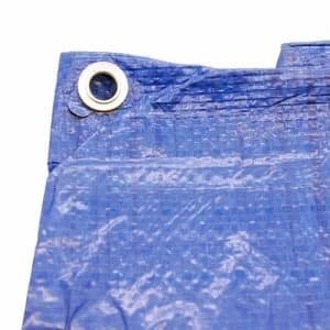 Zexum 6ft x 4ft Heavy Duty Blue Weatherproof Tarpaulin