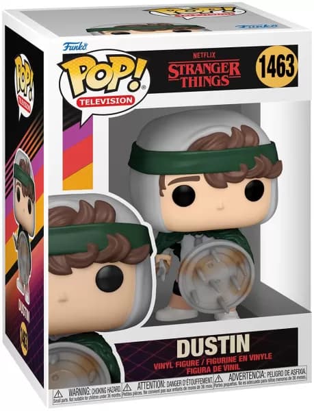 Stranger Things Season 4 - Dustin vinyl figurine no. 1463 Funko Pop! multicolour