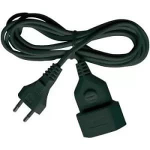 Brennenstuhl 1161800 Current Cable extension Black 5.00 m