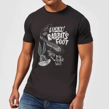 Looney Tunes ACME Lucky Rabbits Foot Mens T-Shirt - Black - 3XL - Black