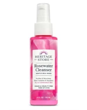 Heritage Store Rosewater Cleanser 118ml