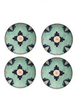 Maxwell & Williams Maxwell & Williams Majolica Dinner Plates Set Of 4