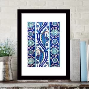 SC136242455 Multicolor Decorative Framed MDF Painting
