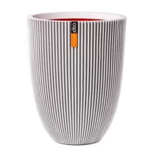 Capi Europe Vase elegant low Groove NL 46x58 ivory