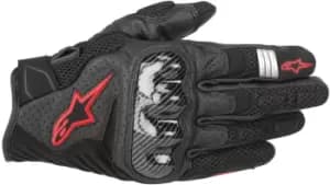 Alpinestars SMX 1 Air V2 Gloves, black-red Size M black-red, Size M
