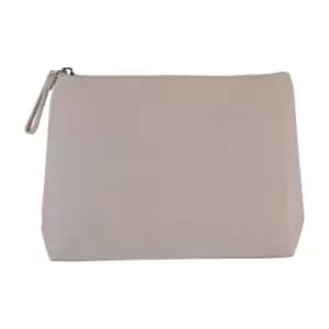 Kimood Cotton Canvas Toiletry Bag (One Size) (Natural)