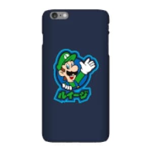 Nintendo Super Mario Luigi Kanji Phone Case - iPhone 6 Plus - Snap Case - Gloss