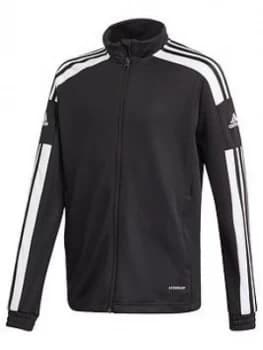 Boys, adidas Youth Squad 21 Training Jacket, Black, Size 11-12 Years