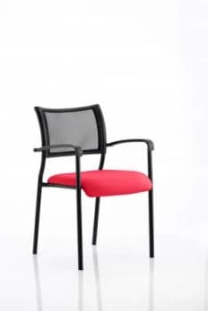 Brunswick Bespoke Colour Seat Black Frame Bergamot Cherry
