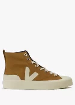 Veja Womens Wata ii Hightop Ripstock Trainers In Tent Pierre