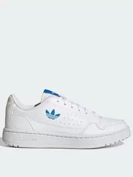 Adidas Originals Ny 90 Junior, Ftwwht/Blurus/Ecrtin, size: 3+, Unisex, Shoes grade school, GZ1875
