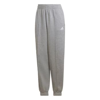 adidas Essentials Studio Fleece Joggers Womens - Medium Grey Heather / White