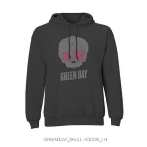 Green Day - Grayskull Unisex XX-Large Pullover Hoodie - Black