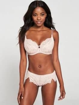 Pour Moi Opulence Shorty Brief - Mink, Mink, Size 10, Women